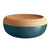 Emile Henry Ceramic Made in France Large Fruit & Vegetable Storage Pantry Bowl, 14.1 inch diameter, Blue Flame