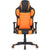 Commando Ergonomic Gaming Chair in Black and Orange with Adjustable Gas Lift Seating, Lumbar and Neck Support