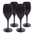 Artland 9 oz Midnight Rouge Wine Glasses, Set of 4