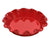 Emile Henry Made in France Ruffled Pie Dish 10.5" X2.5", 10.5" by 2.5", Burgundy Red