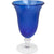 Artland Iris Seeded Cobalt Blue Footed Iced Tea Glass