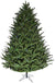 Fraser Hill Farm 7.5-Foot Pre-lit Centerville Pine Green Traditional Christmas Tree, Warm White LED Lights, FFCV075-5GR, 7.5 feet