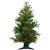 Fraser Hill Farm 3-Ft. Prelit Newberry Pine Accent Tree, Warm White LED Lights