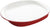 Rachael Ray Round and Square Collection Red Stoneware Serving Platter, 14 Inch
