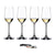 Riedel Ouverture Tequila Bar Glass, Set of 8 with Bonus BigKitchen Waiter's Corkscrew